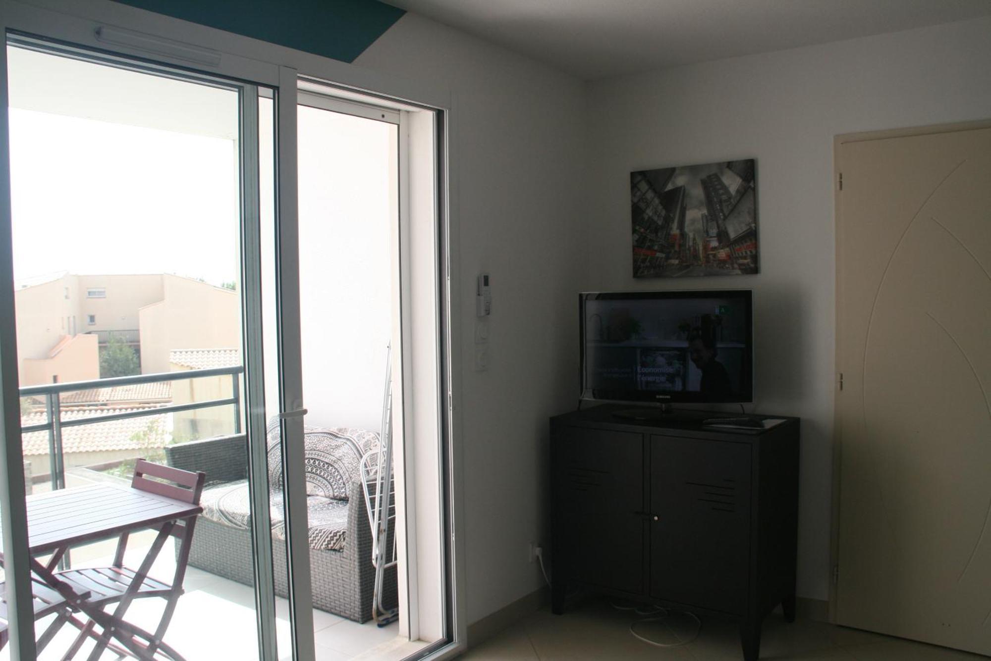 T2 Moderne Avec Terrasse A 100M De La Plage Et Parking Securise 4 Pers Maxi Saint-Pierre-la-Mer  Buitenkant foto
